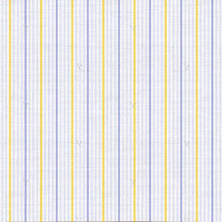 Coated  Cotton DEZ Blue / Yellow